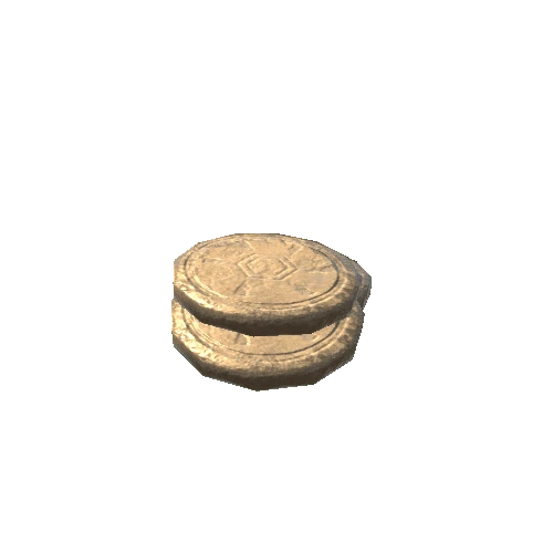 Gold Coin Stack 1A1
